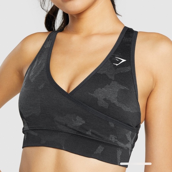 Gymshark Adapt camo seamless sports bra - Picture 3 of 5